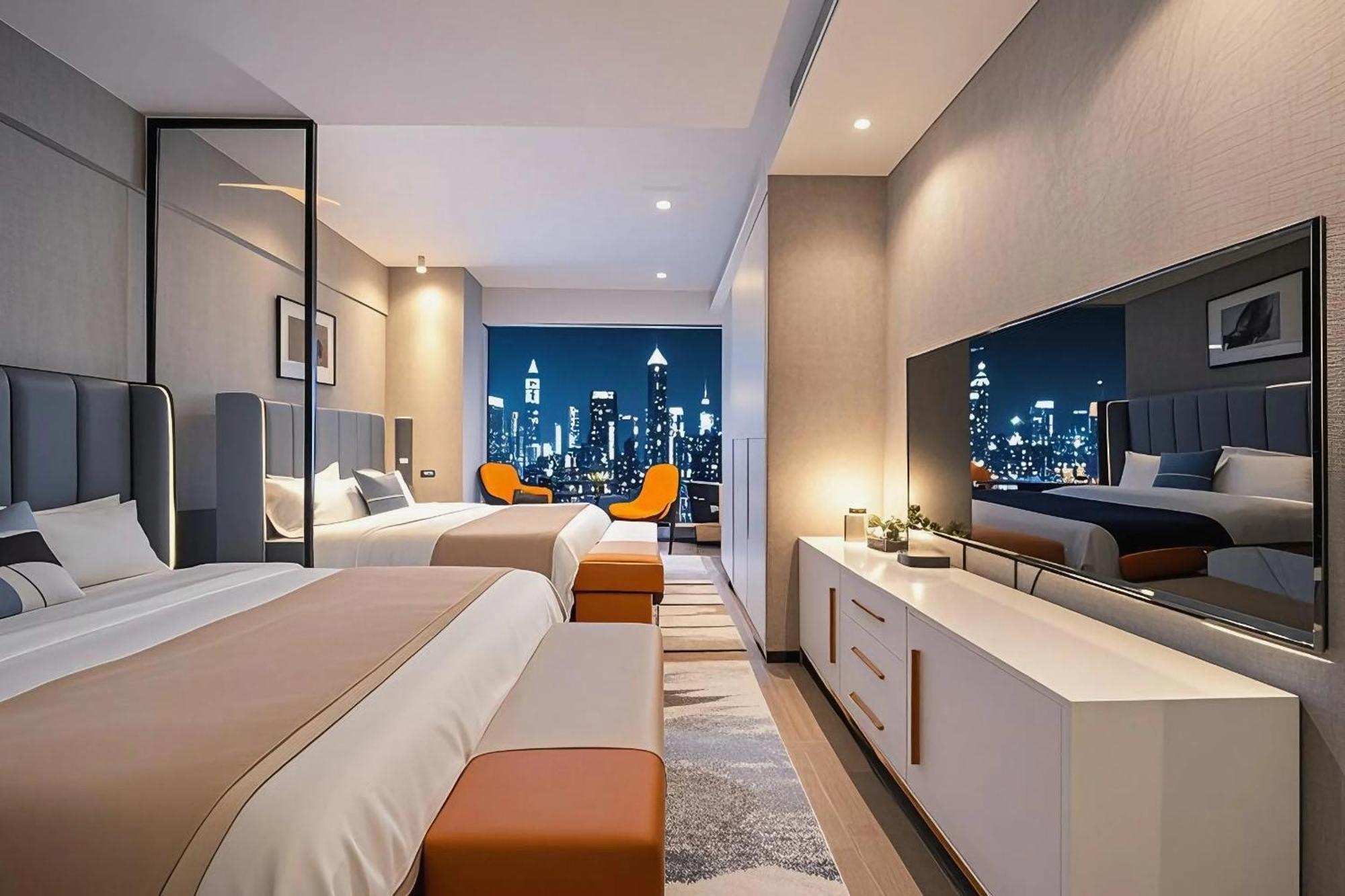 Yomanjoo City View Hotel - Shenzhen Nanshan Coastal City Flagship Store Ngoại thất bức ảnh