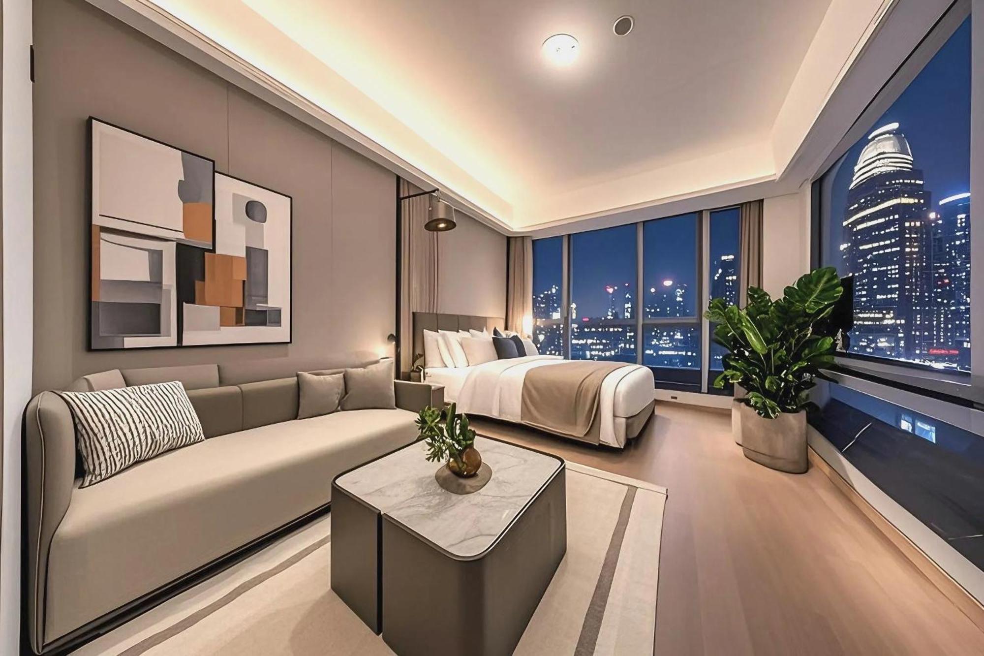 Yomanjoo City View Hotel - Shenzhen Nanshan Coastal City Flagship Store Ngoại thất bức ảnh